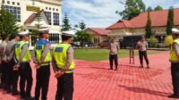 Polres Humbahas melaksanakan patroli skala besar di wilayah hukum Humbang Hasundutan untuk menjaga Kamtibmas dan memastikan situasi tetap aman dan kondusif.