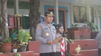 Karo Logistik Polda Bengkulu mengajak siswa SMAN 4 Bengkulu menjauhi kenakalan remaja melalui pesan disiplin, karakter, dan bijak bermedia sosial dalam upacara bendera.