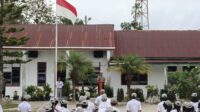 Satlantas Polres Humbahas melaksanakan program Police Go To School di SMA Negeri 1 Doloksanggul dan SMA Swasta HKBP Doloksanggul, Senin (8/9/2025).