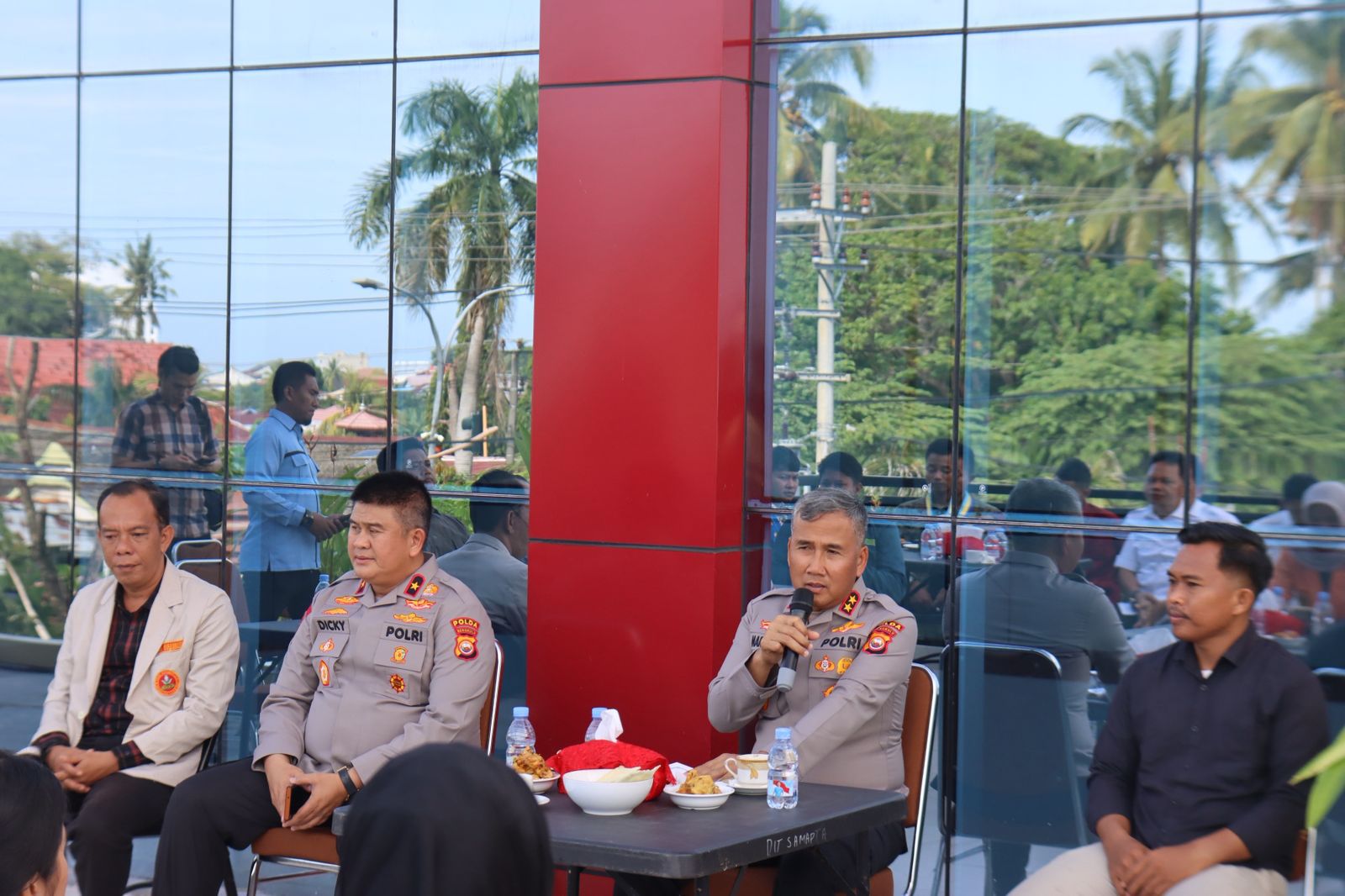 Kapolda Bengkulu Ajak Mahasiswa Perkuat Aspirasi Damai