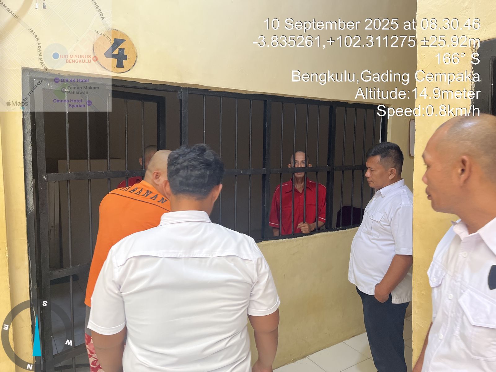 Razia Rutin Pastikan Rutan Tetap Aman dan Tertib