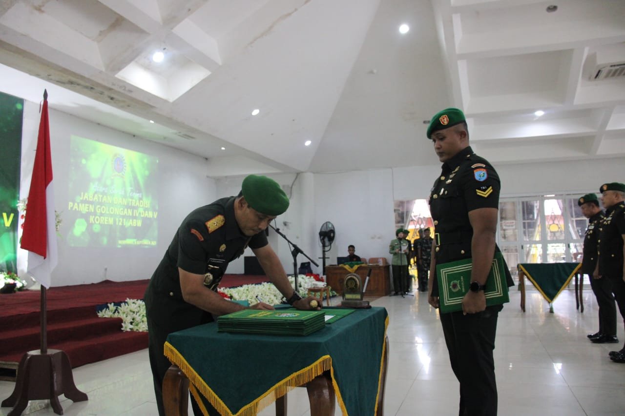 Regenerasi dan Tradisi Satuan Jadi Bagian Penting Sertijab