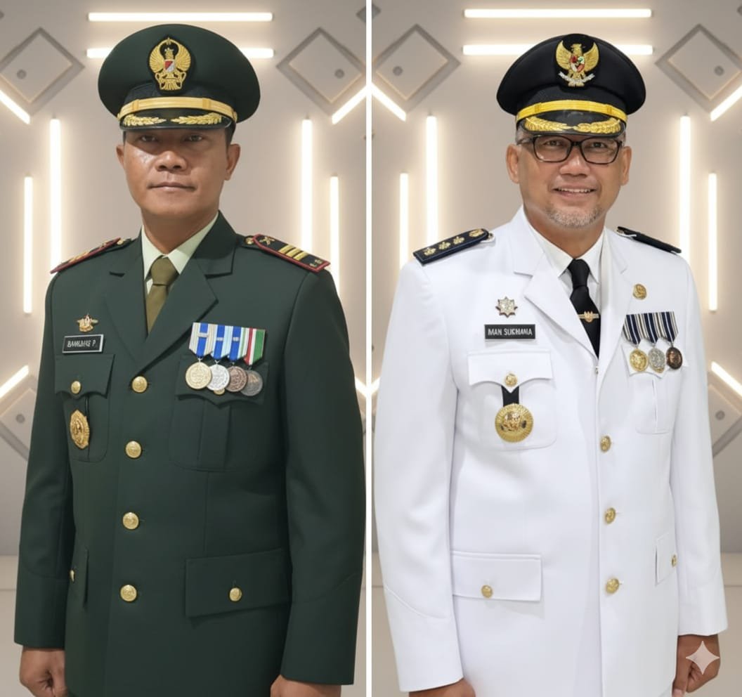 Danramil Wanayasa, Kapten Arm Bambang dan Camat Pasawahan, Iman Sukmana, Danramil Wanayasa, Kapten Arm Bambang dan Camat Pasawahan, Iman Sukmana,