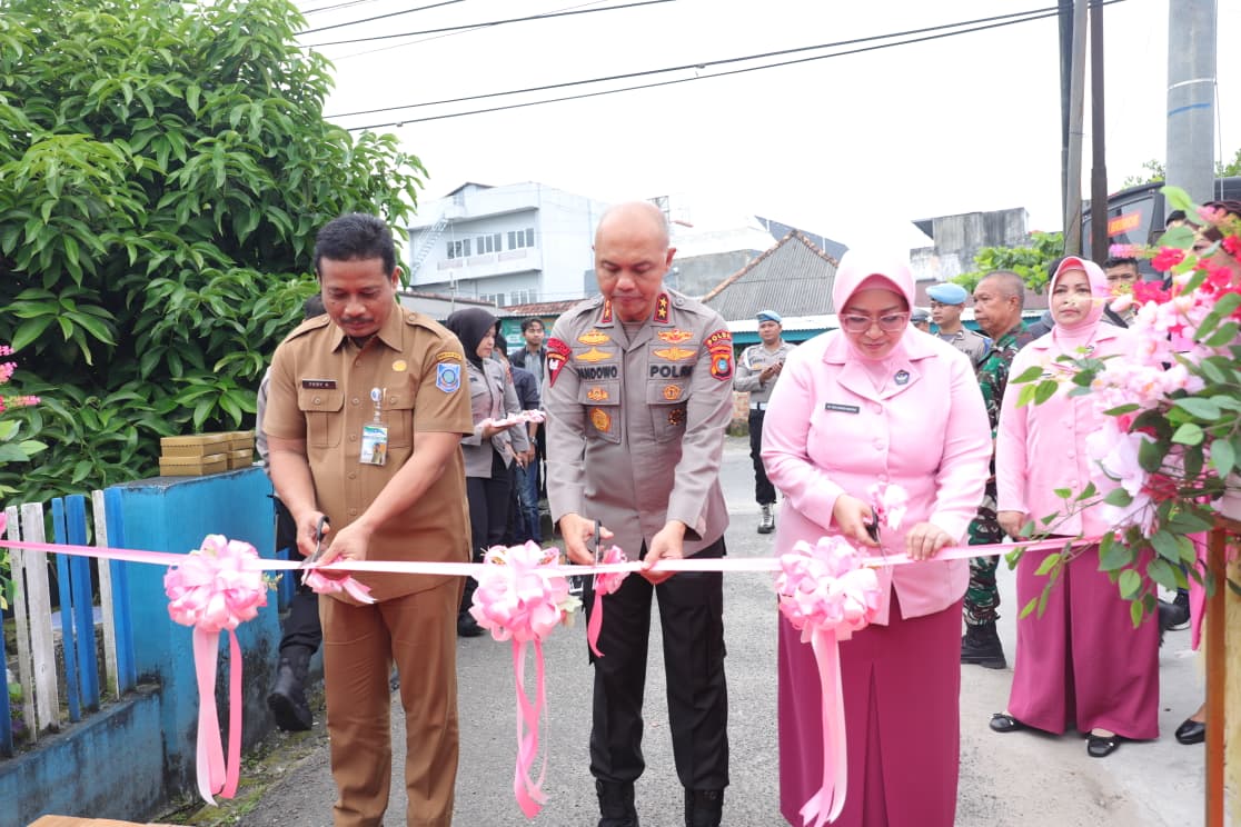 Kapolda Babel meresmikan SPPG Taman Sari yang siap melayani 21 ribu paket makan bergizi per hari.