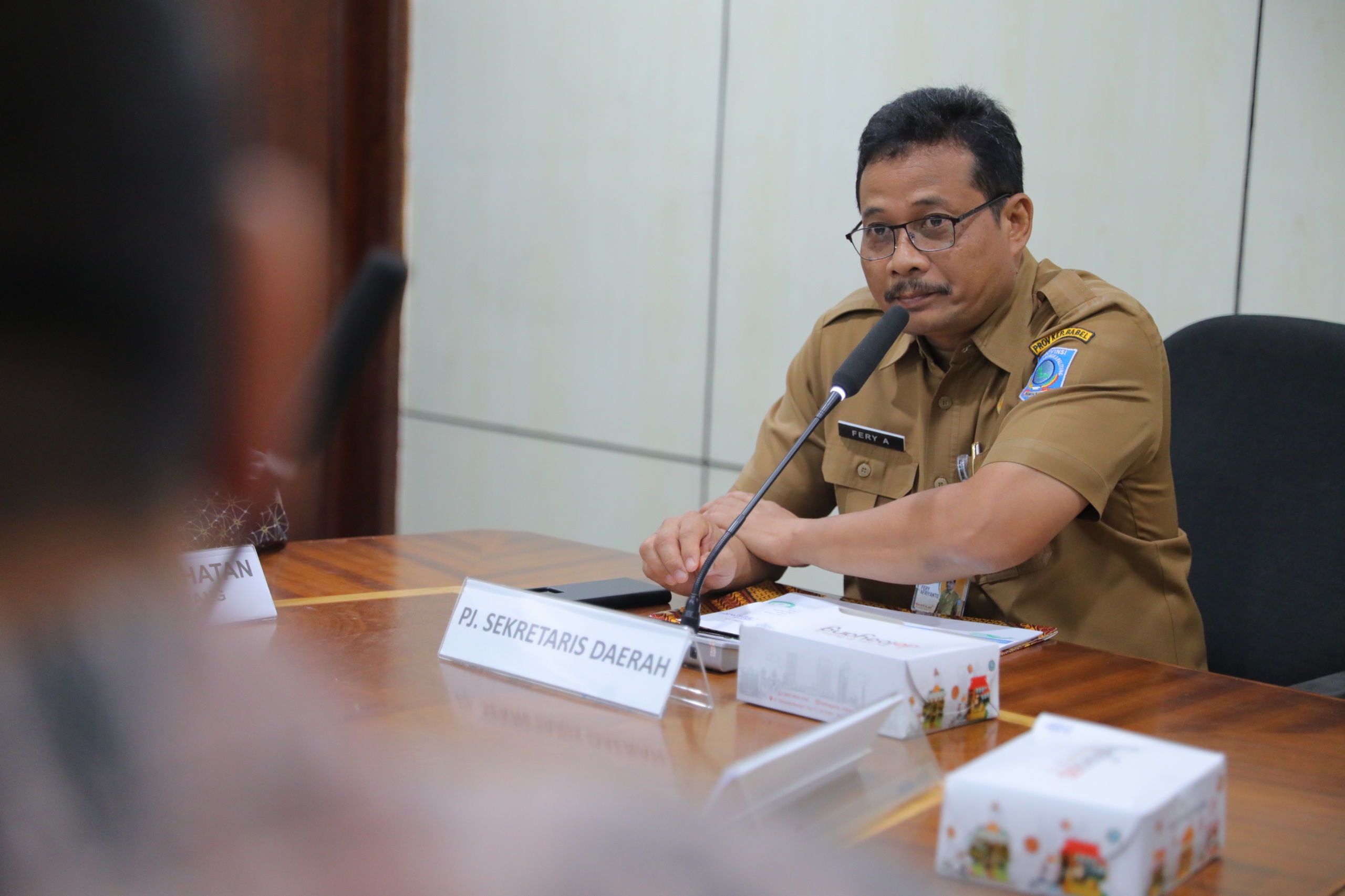 Pj Sekda Fery Afriyanto, tingkat kepesertaan JKN di Babel capai 82,57 persen Pj Sekda Fery Afriyanto, tingkat kepesertaan JKN di Babel capai 82,57 persen