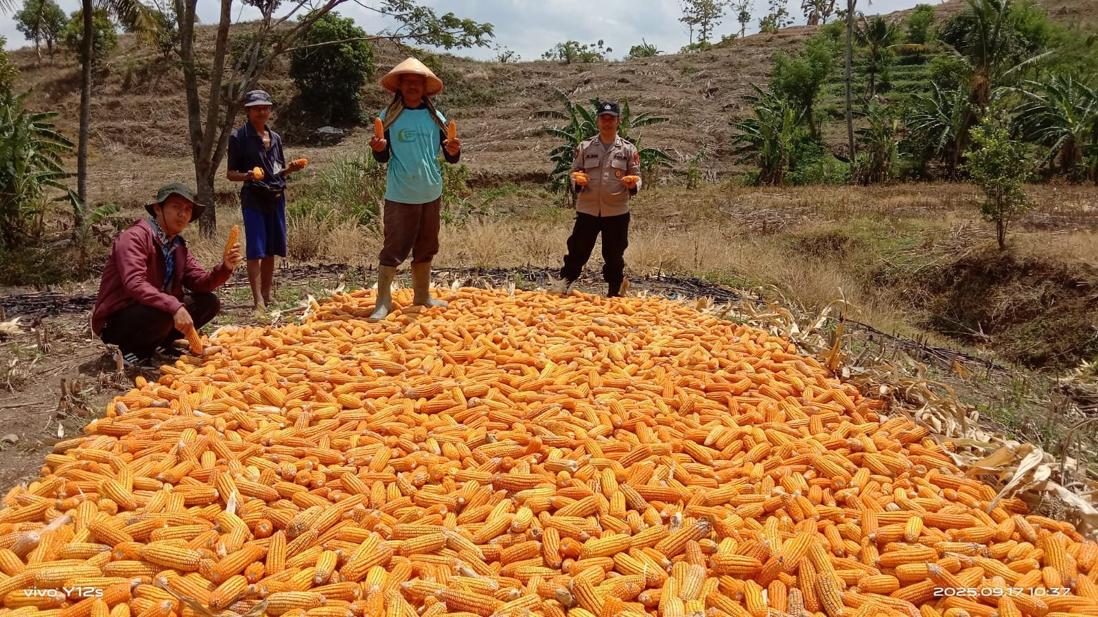 Polri hadir mendukung ketahanan pangan dan kesejahteraan petani.