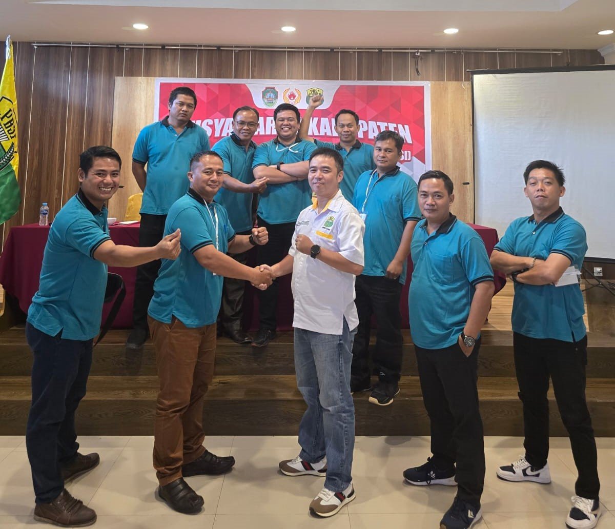 PBSI Landak menggelar Muskab 2025–2029 di Ngabang.