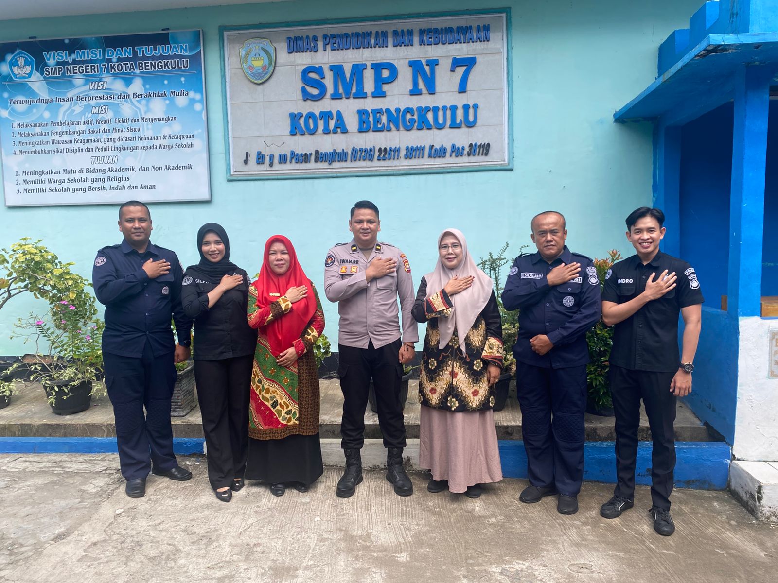 Bidhumas Polda Bengkulu menggelar sosialisasi Stop Kenakalan Remaja di SMPN 7 Kota Bengkulu.