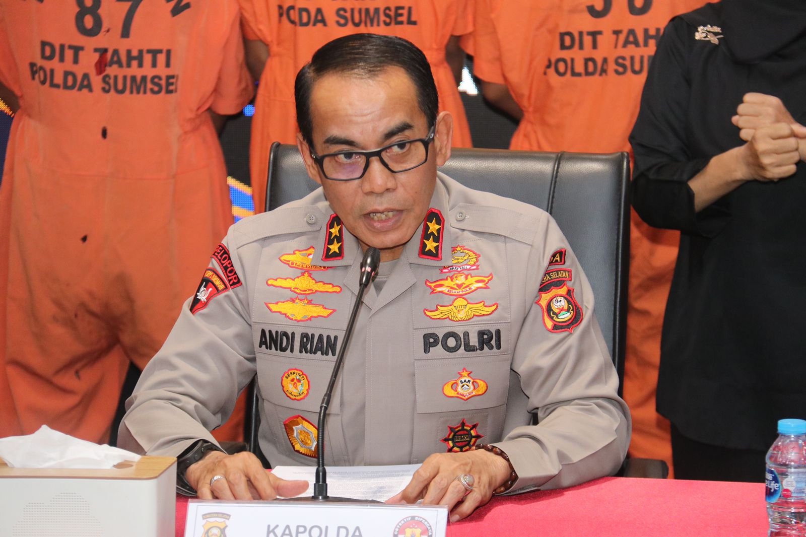 Kapolda Sumsel Irjen Pol Andi Rian R Djajadi, S.I.K., M.H.,