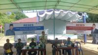Arbiyanto dan Herwanto menggelar reses di Desa Simpang Tiga, Bangka Barat.