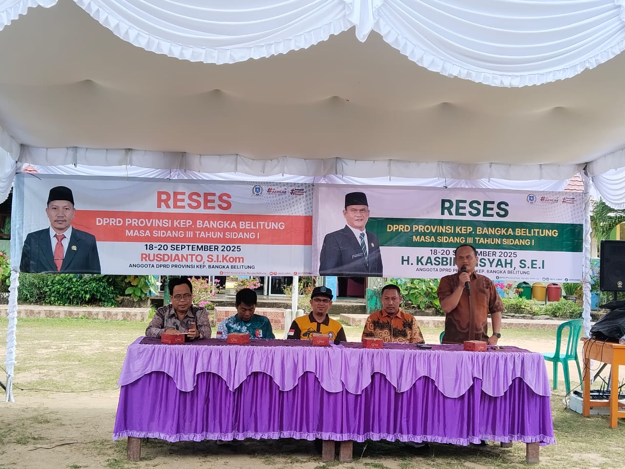 Mereka menekankan pentingnya pendidikan, keterampilan, dan semangat SMK BISA – HEBAT untuk meraih masa depan sukses.