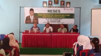 Anggota DPRD Provinsi Kepulauan Bangka Belitung, H. Muctar, menggelar reses di SMKN 3 Tanjungpandan, Kabupaten Belitung, Jumat (19/9/2025).