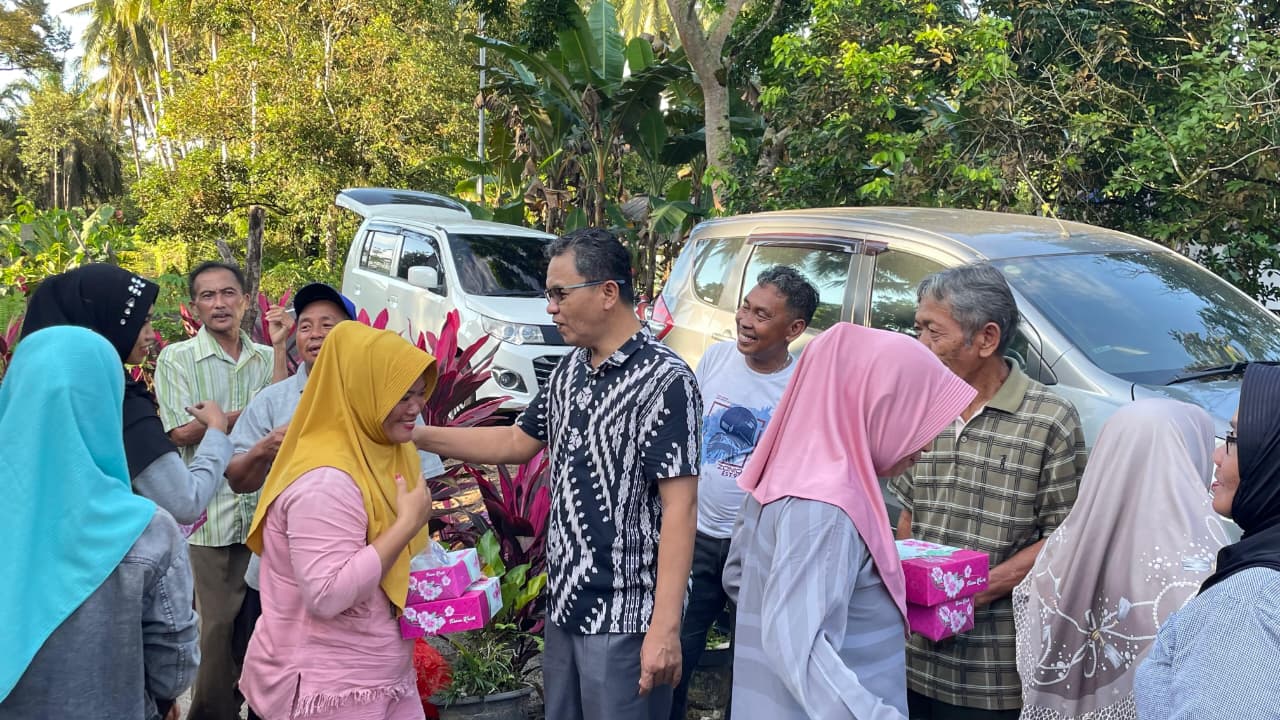 Wakil Ketua Komisi I DPRD Provinsi Kepulauan Bangka Belitung (Babel), Mulyadi, menggelar Reses Masa Sidang III Tahun Sidang I di Desa Lampur, Kecamatan Simpang Katis, Jumat (19/9/2025).