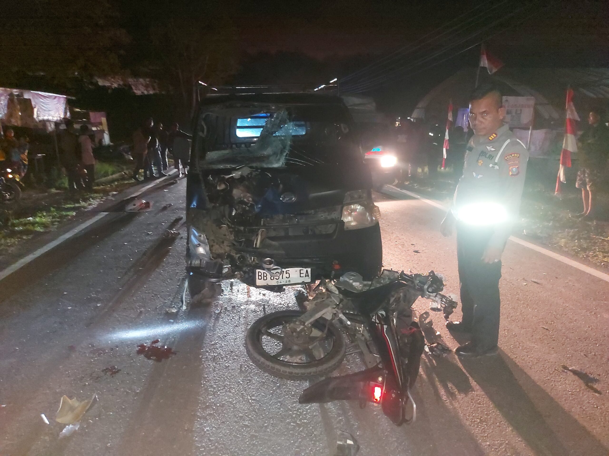 Polres Humbahas mencatat tiga kecelakaan lalu lintas dalam sepekan, satu korban meninggal.