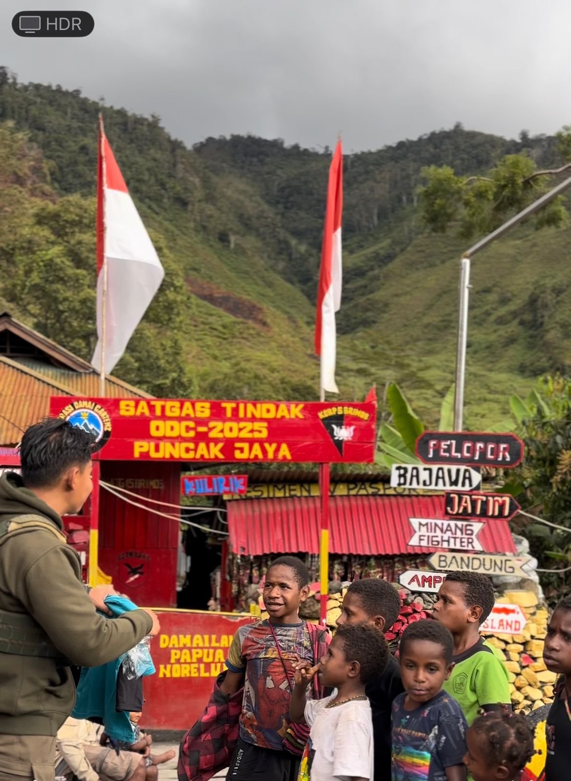 Satgas Humanis, Anak-anak Penuh Semangat