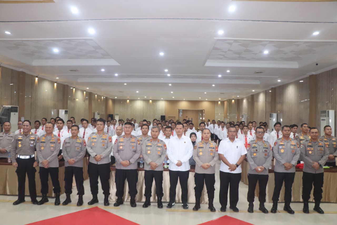 Kapolda Bengkulu Irjen Pol. Mardiyono membuka Latihan Peningkatan Kemampuan Penyidikan Reskrimsus 2025.