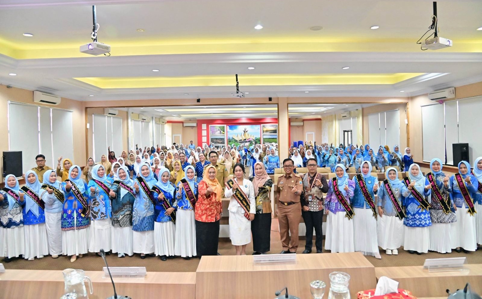 Zita Anjani Kukuhkan Bunda PAUD Kecamatan se-Lampung Selatan