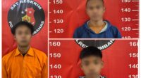 Tiga pelaku anak di bawah umur pencurian rumah dinas HKBP Pusuk