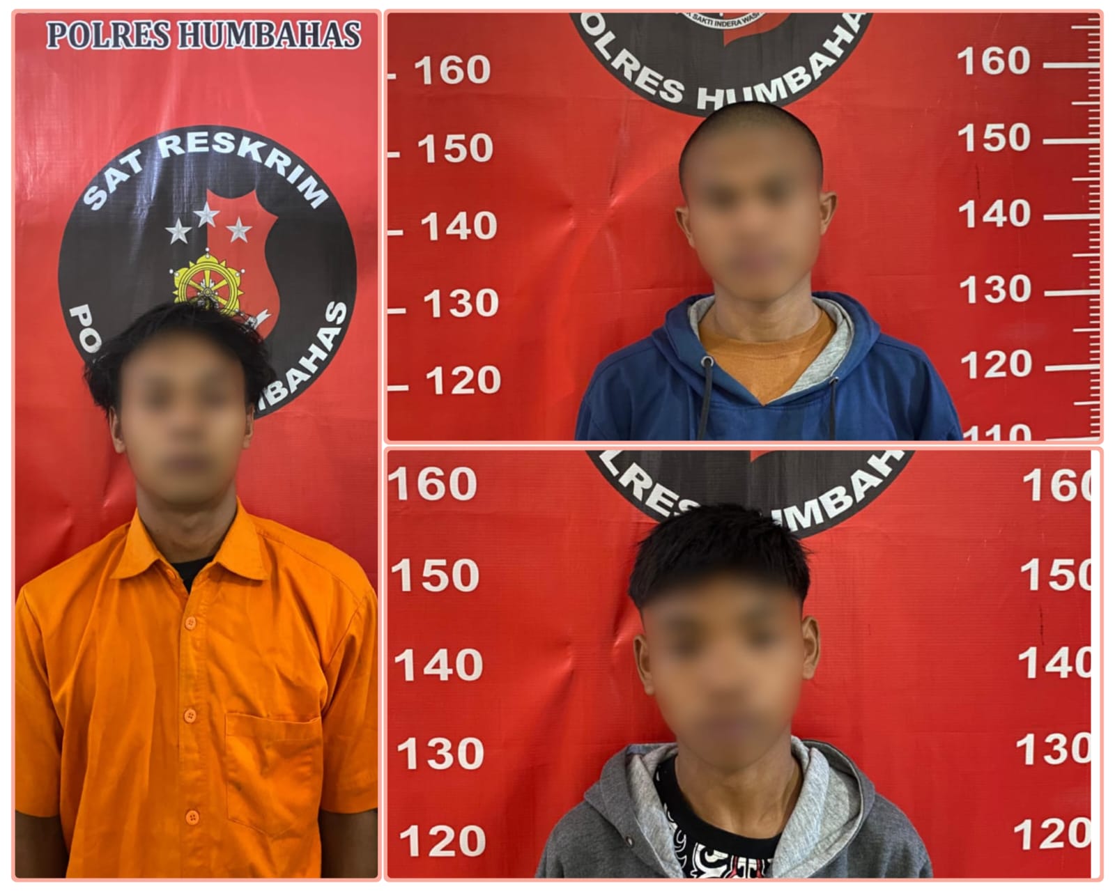 Tiga pelaku anak di bawah umur pencurian rumah dinas HKBP Pusuk