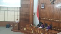 Rapat Paripurna ke-5 Masa Persidangan I DPRD Provinsi Bali, Senin (29/9)