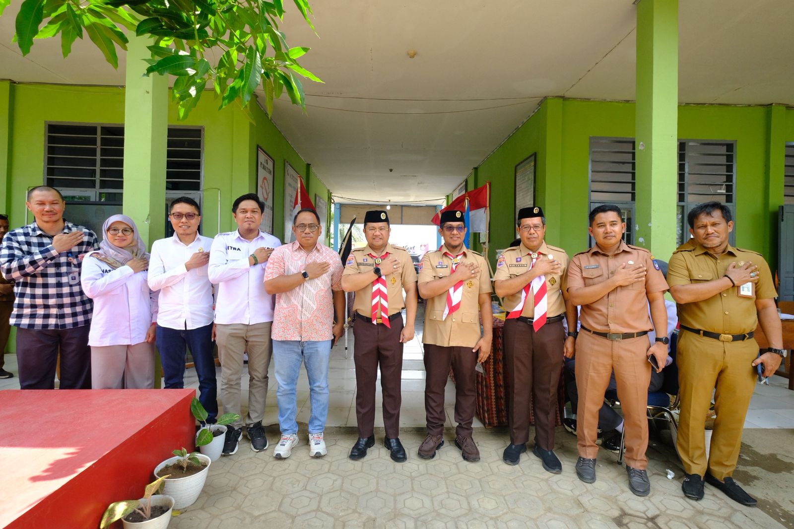 Kegiatan ini melibatkan Komisi Pemilihan Umum (KPU) Provinsi Sulawesi Selatan dan KPU Kabupaten Gowa sebagai bentuk edukasi demokrasi sejak dini.