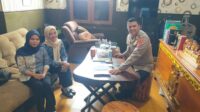 Kapolsek Jatiwangi AKP Rudy Djunardi menerima kunjungan silaturahmi PT Pegadaian Jatiwangi.