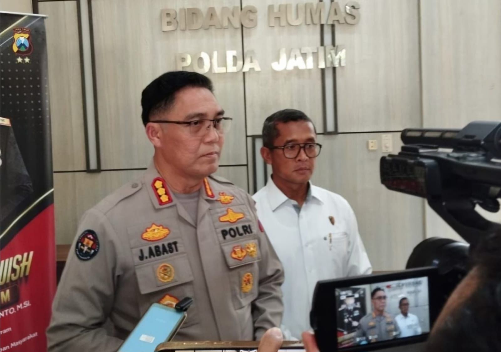 Kabid Humas Polda Jatim Kombes Jules Abraham Abast