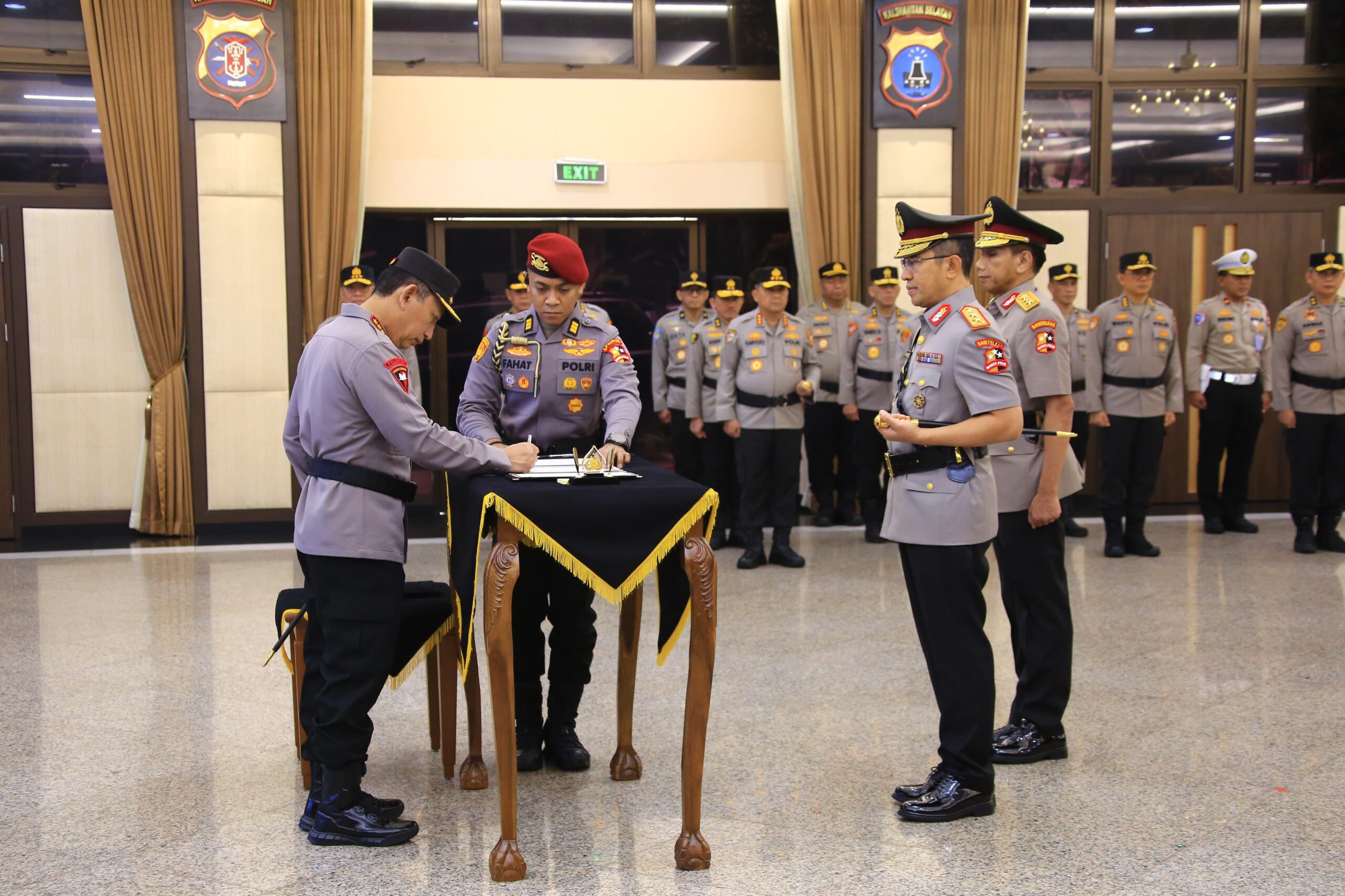 Irjen Yuda Gustawan dan Irjen Ramdani Hidayat resmi menjabat posisi strategis tersebut.