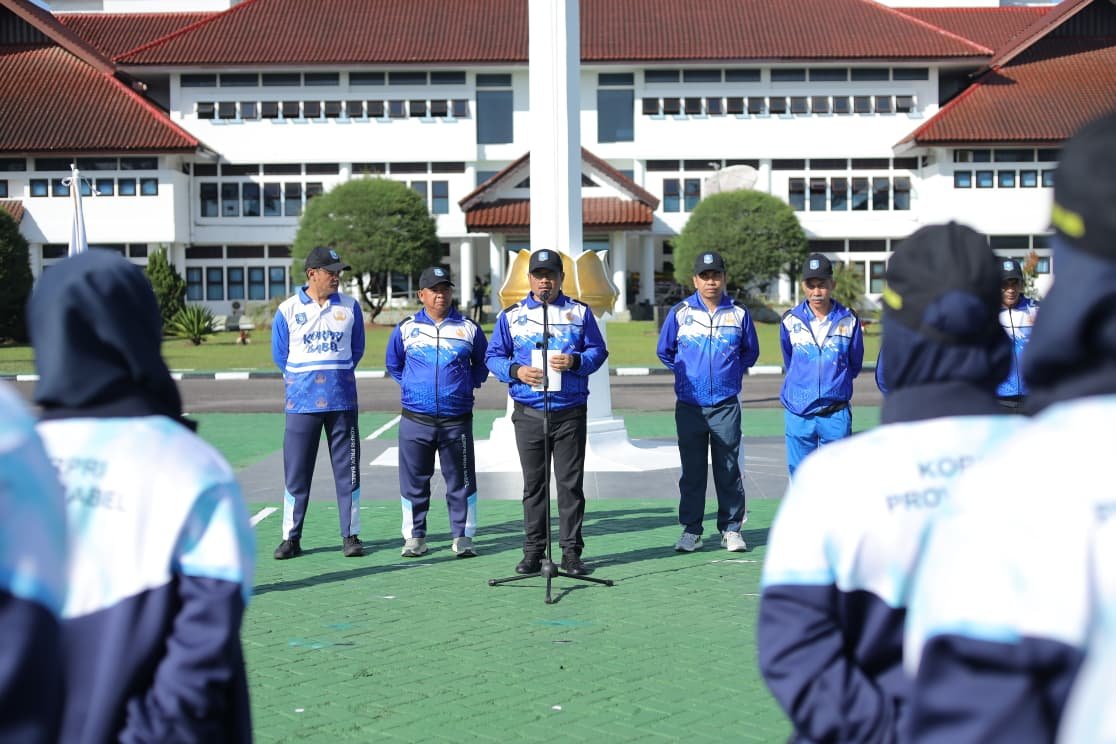 Gubernur Babel Ingatkan Atlet PORNAS XVII KORPRI 2025 Jaga Sportivitas dan Prestasi Gubernur Babel Ingatkan Atlet PORNAS XVII KORPRI 2025 Jaga Sportivitas dan Prestasi