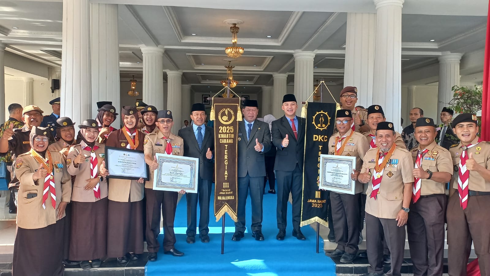 Tahun 2025, Kwarcab Majalengka juga menorehkan berbagai penghargaan tingkat Jawa Barat.