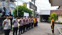 Polsek Cikijing gelar apel pagi dipimpin Kapolsek AKP Asep Rusmawan