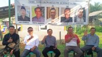 Lima kandidat calon ketua RW 06 yang bersaing dalam pemilihan
