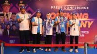 Wali Kota Pagar Alam Ludi Oliansyah menghadiri pembukaan Pornas Korpri XVII 2025 di Palembang