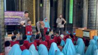 Ditlantas Polda Bengkulu melaksanakan Police Go To School di SDIT Al Qiswah