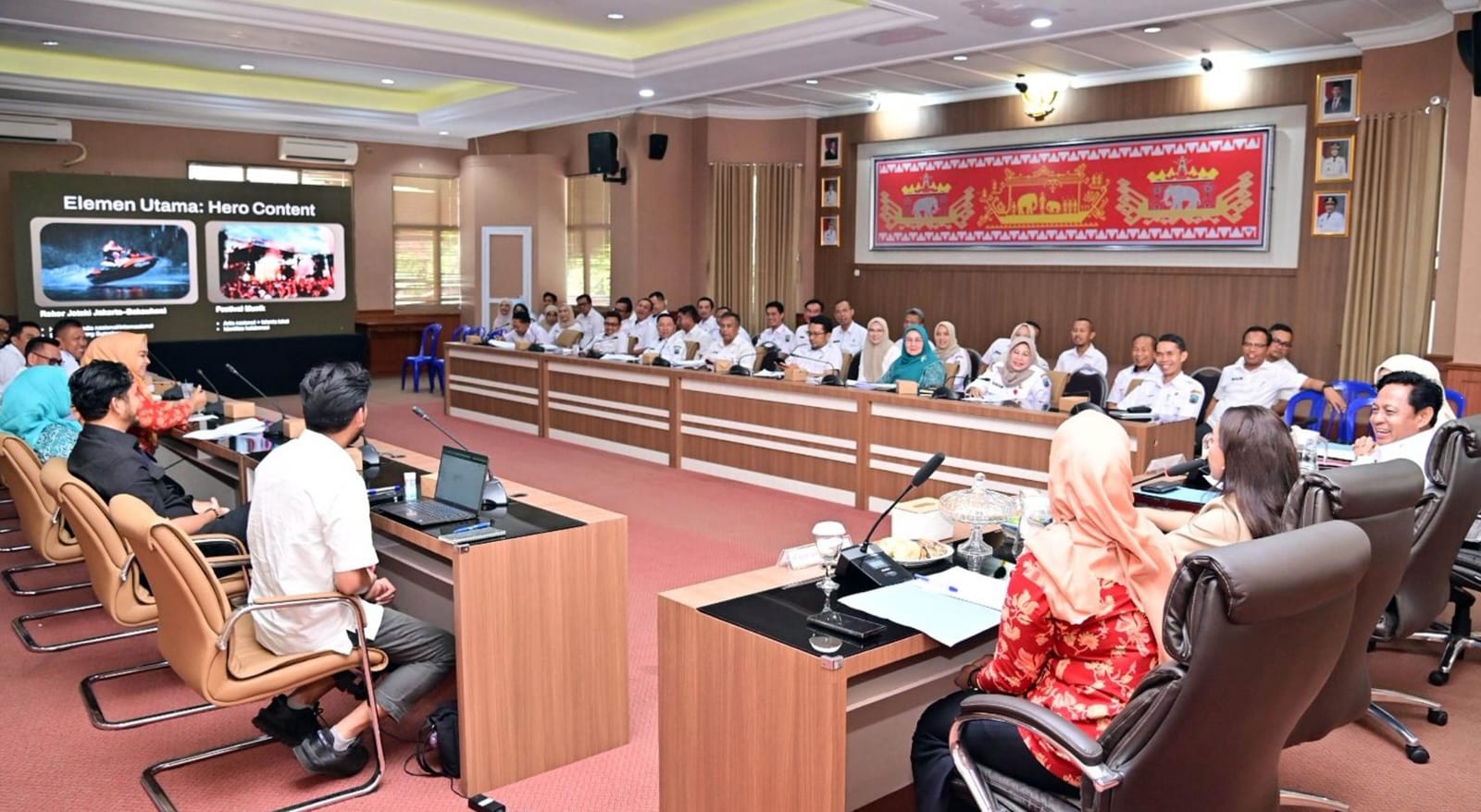 Rapat persiapan perayaan HUT ke-69 Kabupaten LAMSEL yang akan berlangsung pada 14 November 2025
