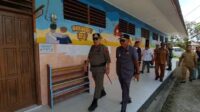 Gubernur Babel Hidayat Arsani mengunjungi SMK Perikanan Selat Nasik, Belitung.