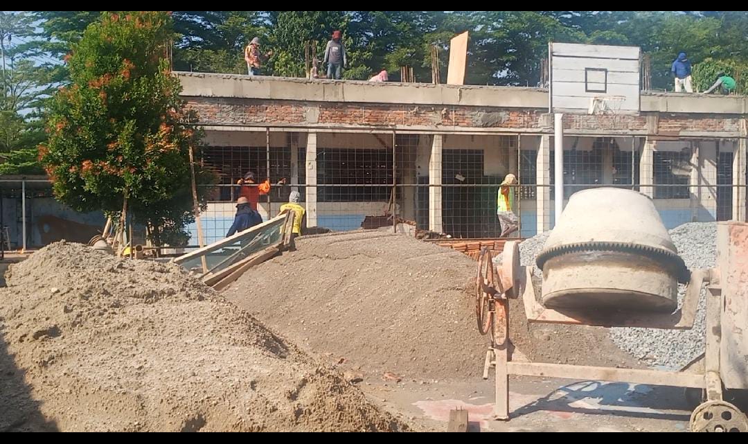 Proyek revitalisasi SMPN 2 Bungursari senilai Rp1,4 miliar