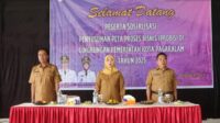 Wakil Wali Kota Pagar Alam Hj. Bertha membuka Sosialisasi Penyusunan Peta Proses Bisnis (Probis) Tahun 2025.