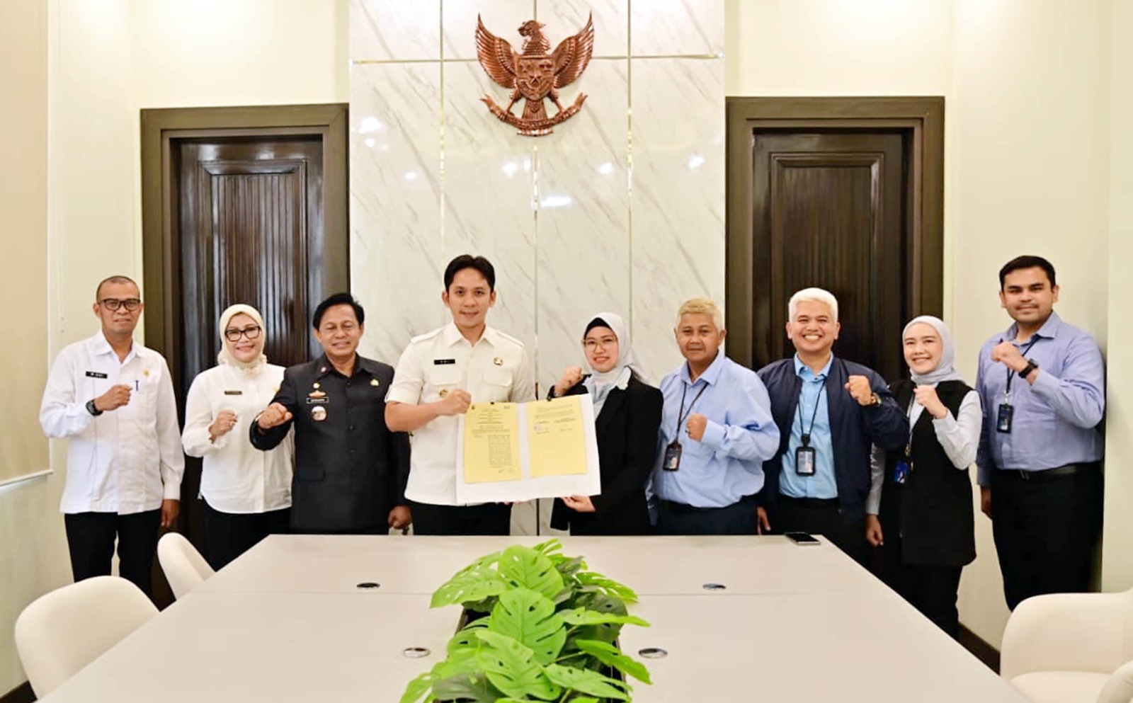 Pemkab Lampung Selatan menandatangani MoU dengan BTN