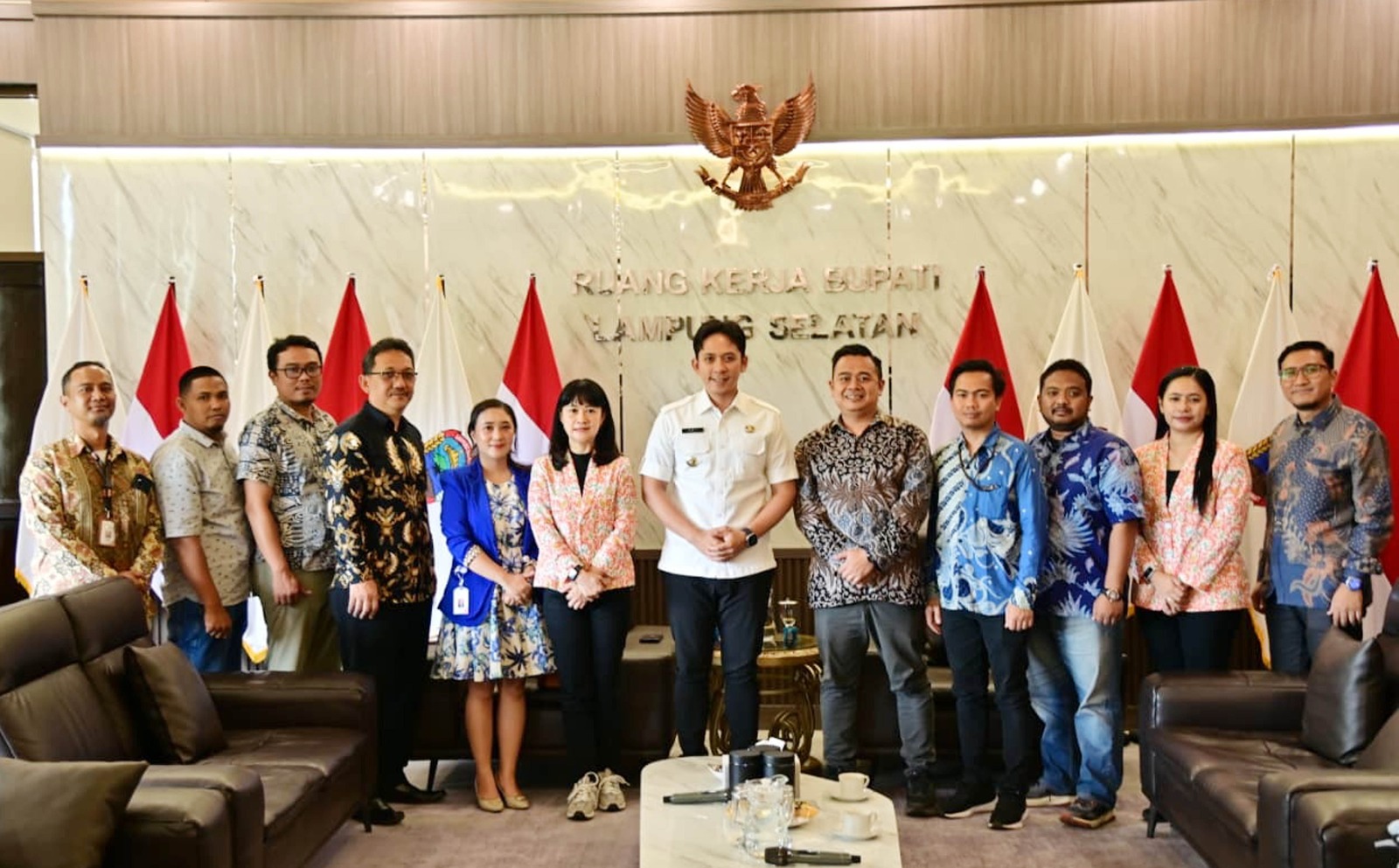 Pemkab Lampung Selatan menjajaki kerja sama strategis dengan PT Japfa Comfeed Indonesia Tbk