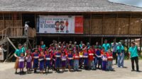 Dinas KPP Sintang menggelar edukasi konsumsi pangan B2SA di SDN 12 Ensaid Panjang