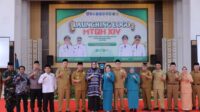 Gubernur Hidayat Arsani meresmikan logo MTQH ke-14 tingkat Provinsi Bangka Belitung di Bangka Barat