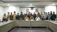 Gubernur Babel Hidayat Arsani menerima audiensi perangkat desa se-Kecamatan Lepar