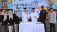 DLH dan Dishub Kota Sukabumi menggelar uji emisi kendaraan pada 22–23 Oktober 2025 di Terminal Jalur Lingkar Selatan