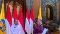 Konferensi Pers Gotong Royong Semesta Berencana di Rumah Jabatan Jayasabha, Rabu (22/10/2025)