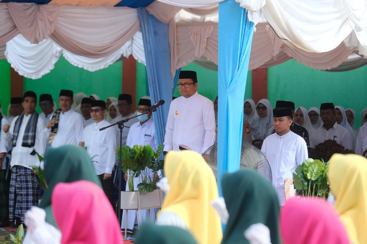 Wakil Bupati Gowa pimpin peringatan Hari Santri Nasional 2025 di Pesantren As-Sunnah Panciro.