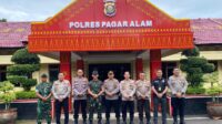 Polres Pagaralam dan Danyon 141/AJYP bersinergi mendukung pembangunan SMA Taruna di Kota Pagaralam.