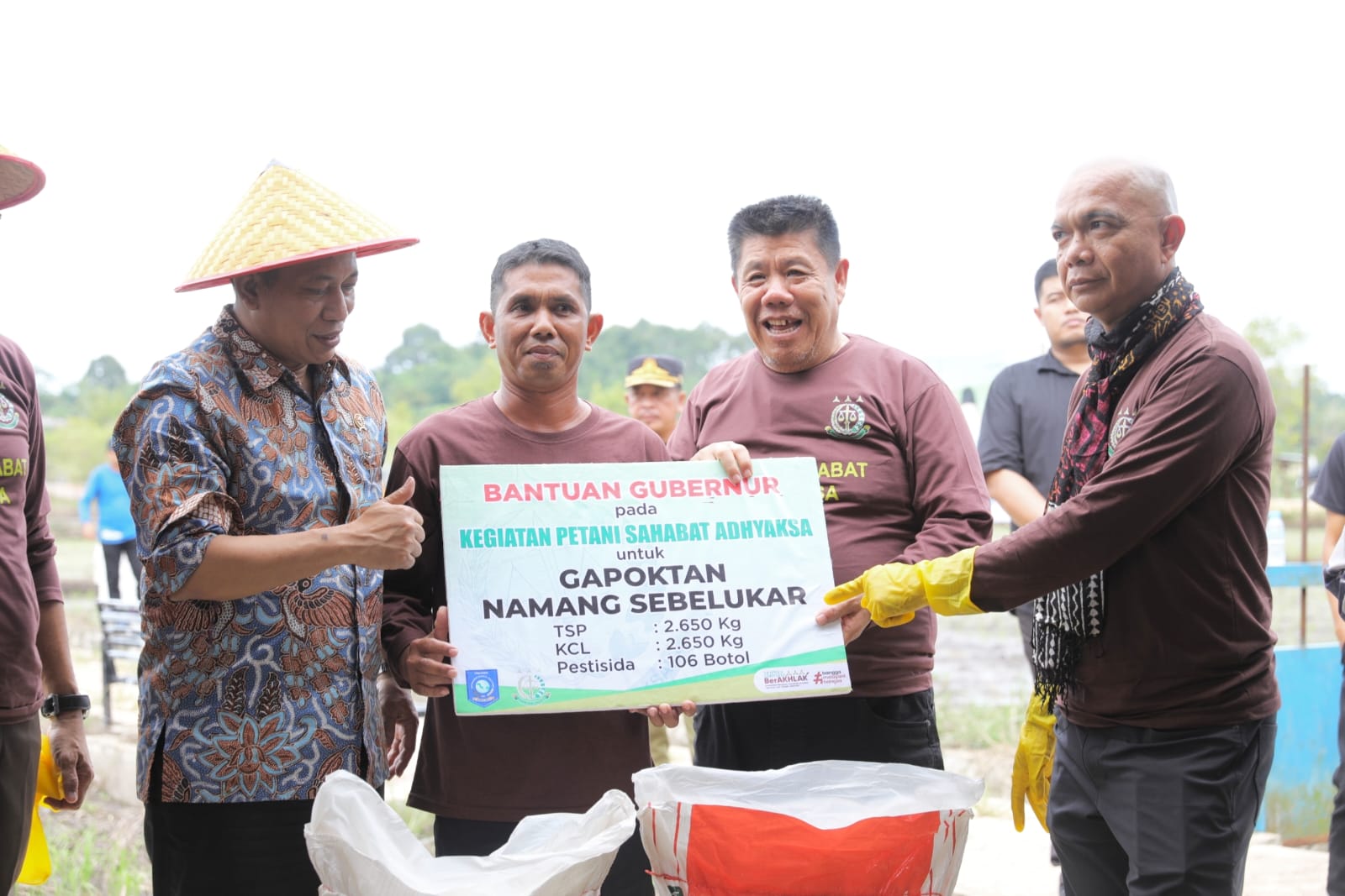 Menkop apresiasi Gubernur Hidayat penghijauan dan swasembada pangan