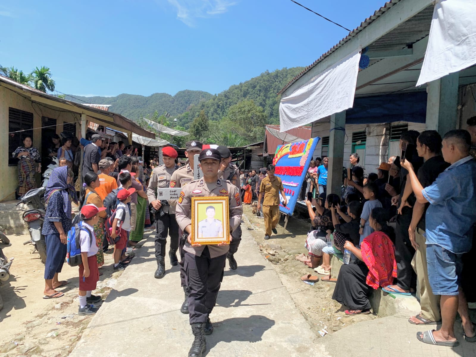 Penghormatan Terakhir Bharada Cipto Mungkur