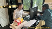 SPKT Polres Majalengka menerima laporan kehilangan STNK milik Anas Sohef.